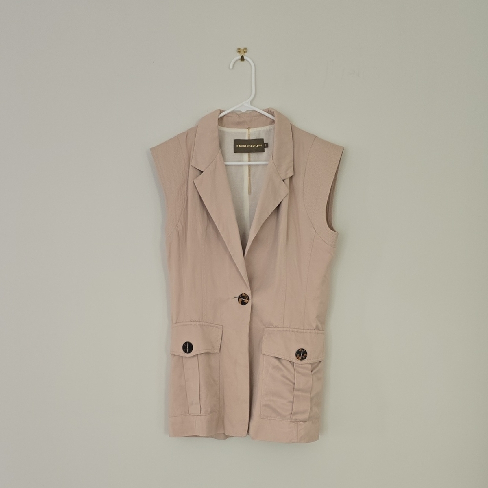 Simona Corsellini Sleeveless Blazer